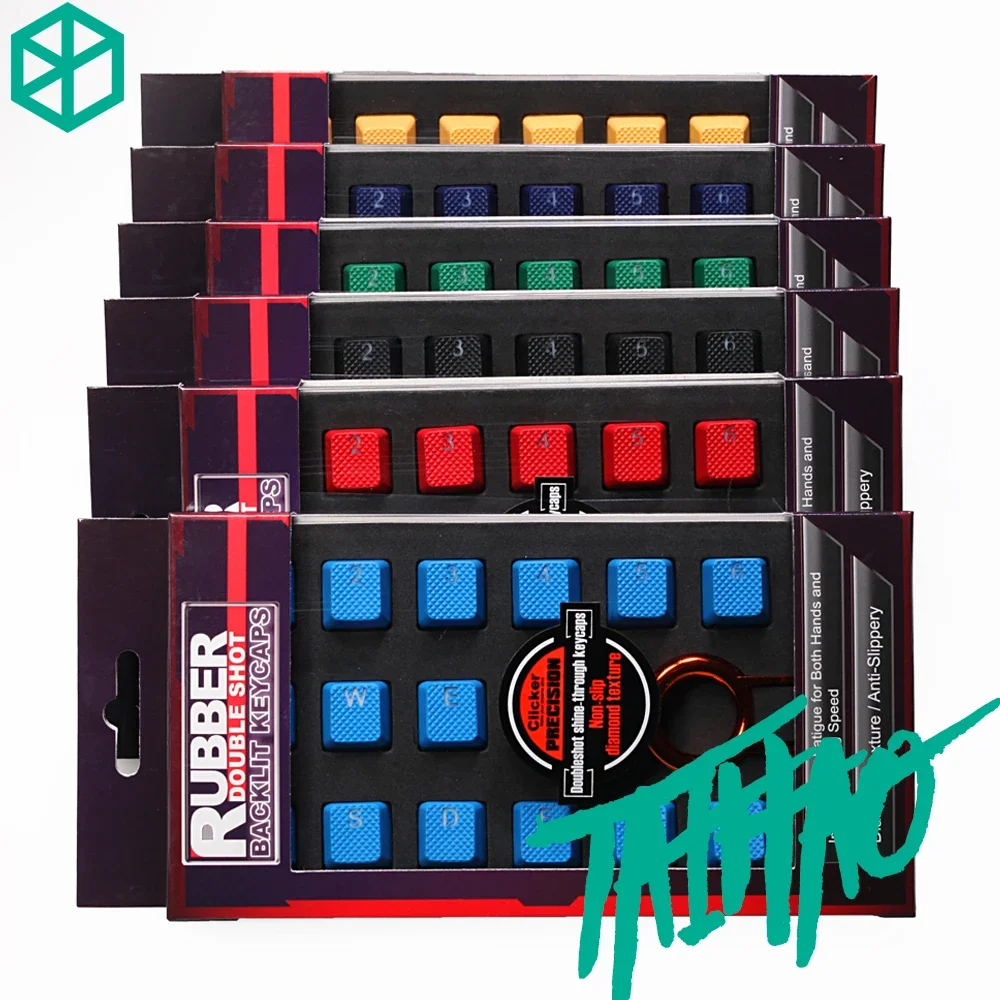 Photography Lighting Game - taihao Rubber Gaming Keycap Set Rubberized