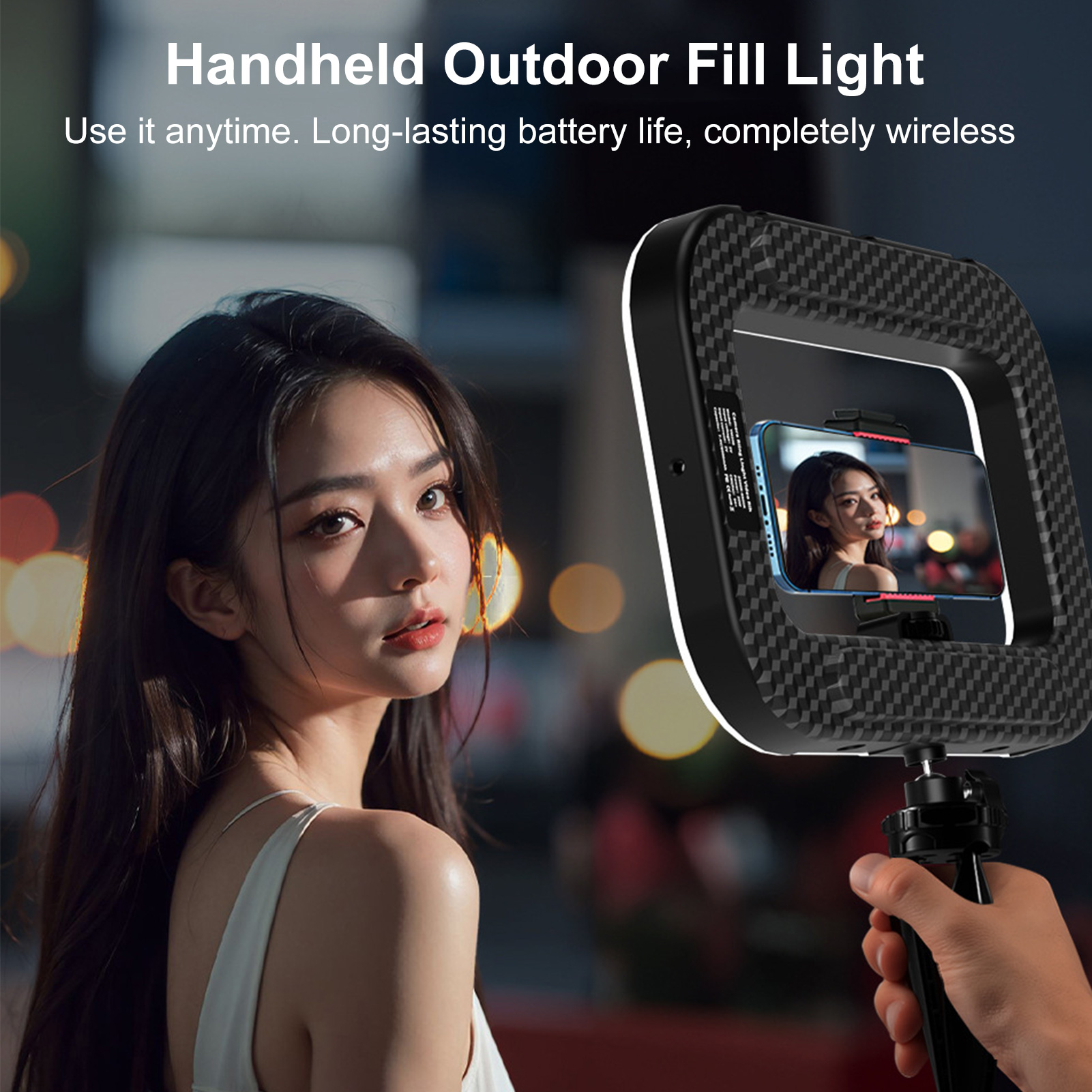 Rechargeable Cell Phone Light  - огляд і ціна Photography Lighting Handheld
