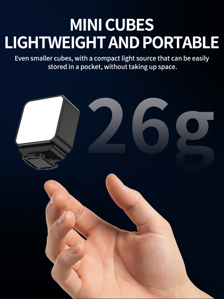 Magnetic Mini LED Video Light, - огляд і ціна Photography Lighting Description
