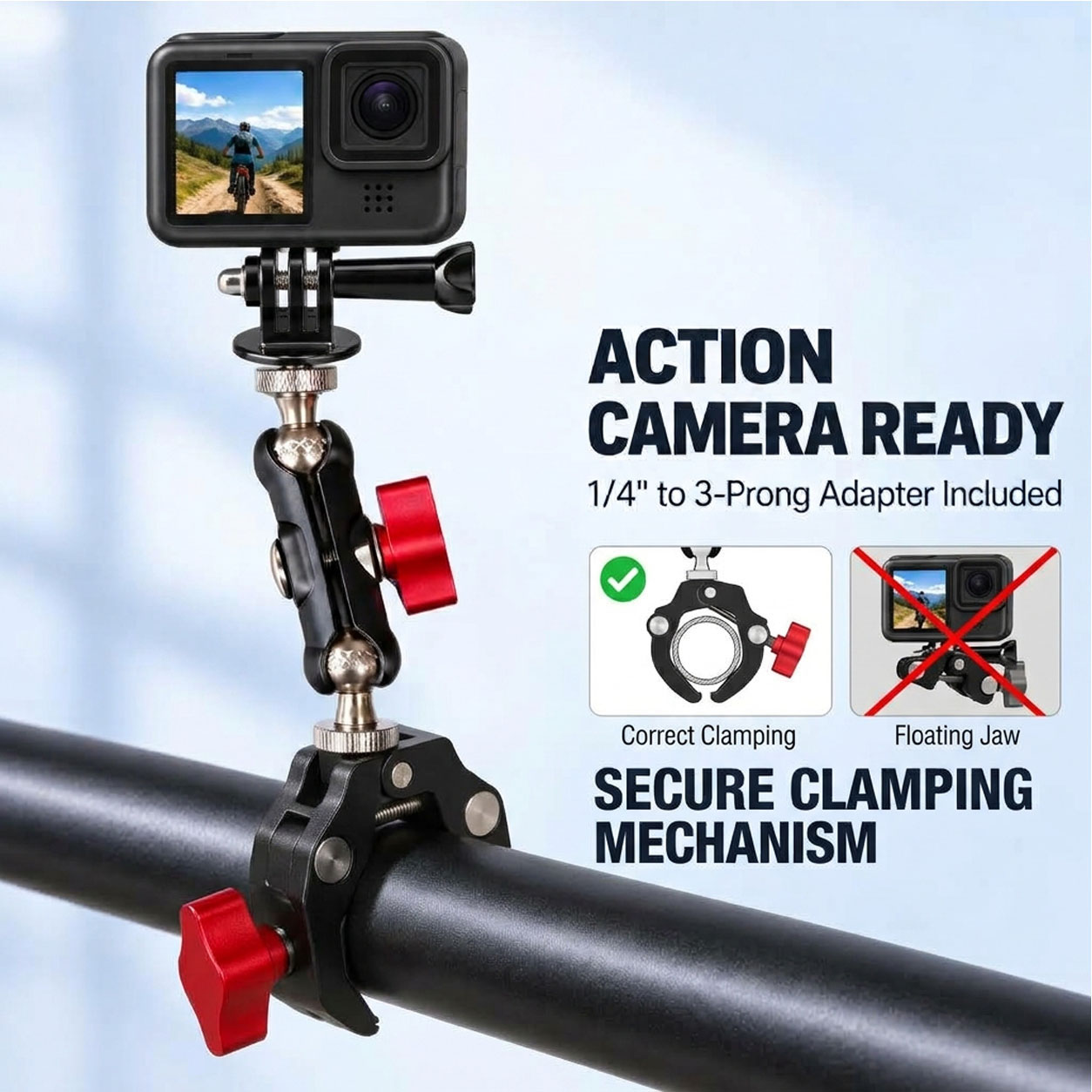 SOARSHOT Camera Crab Clamp Mag - огляд і ціна Photography Lighting Description