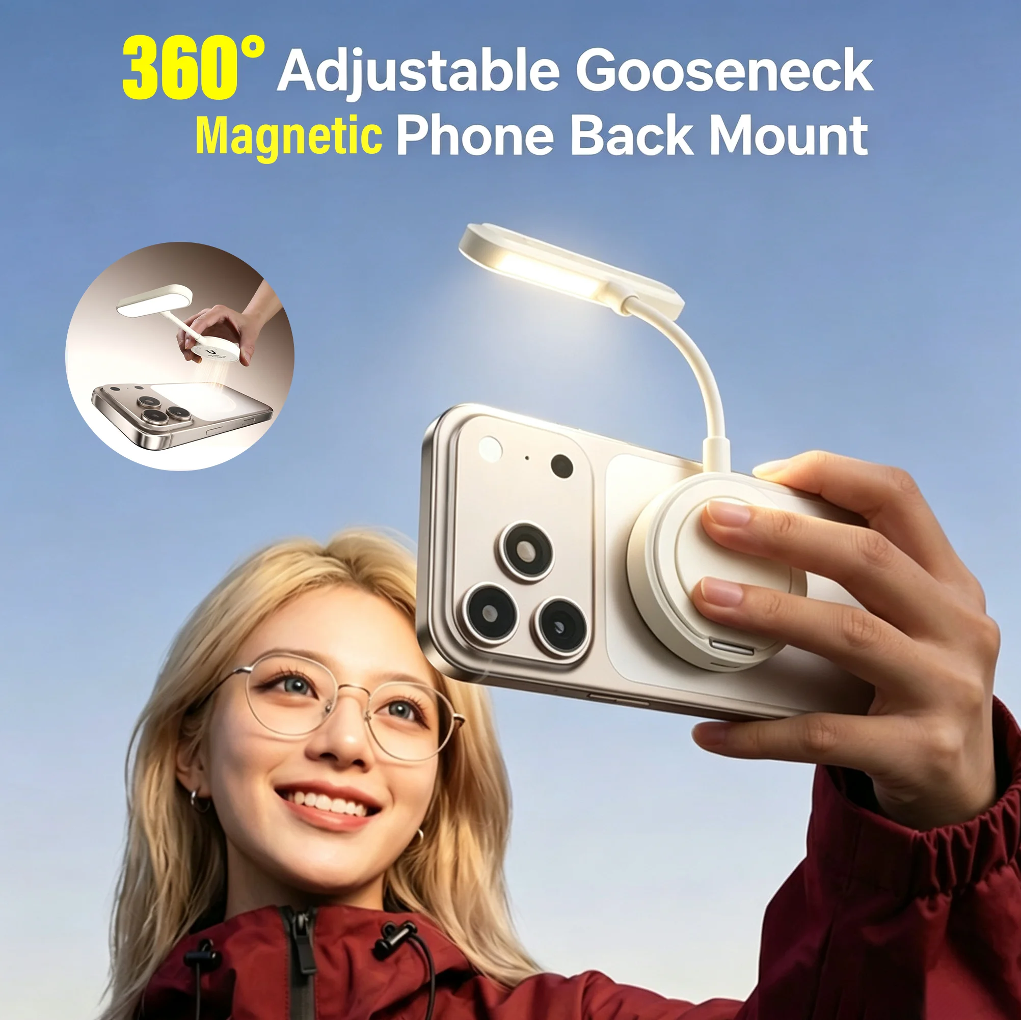 2026 Magnetic Mobile Phone Fil - огляд і ціна Photography Mobile Lighting