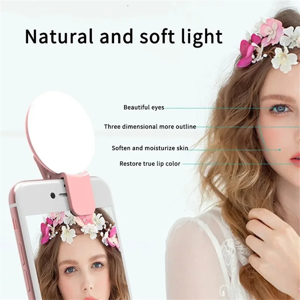 Portable Mini Selfie Ring Ligh - огляд і ціна Photography Lighting Game
