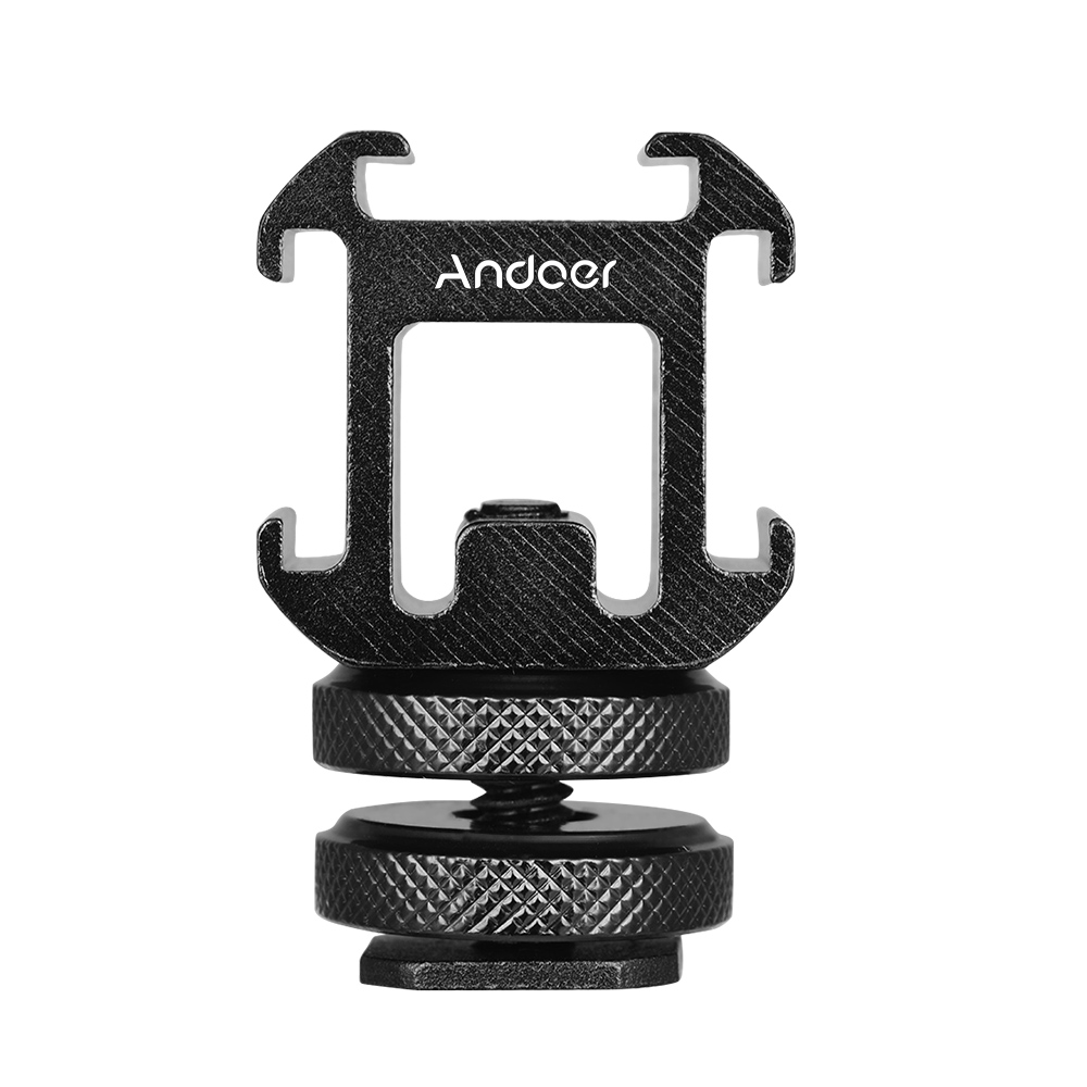 Andoer 3 Cold Shoe Mount Adapt - огляд і ціна Photography Lighting Description
