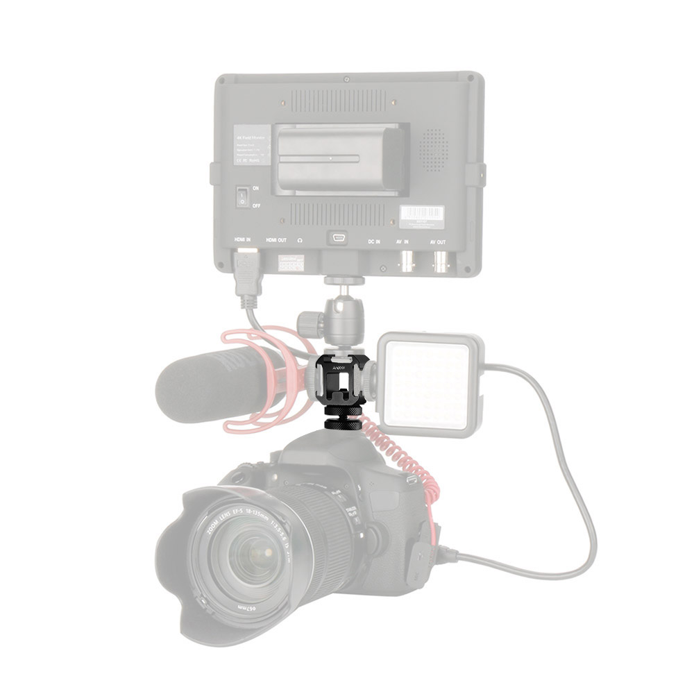 Andoer 3 Cold Shoe Mount Adapt - огляд і ціна Photography Lighting Description