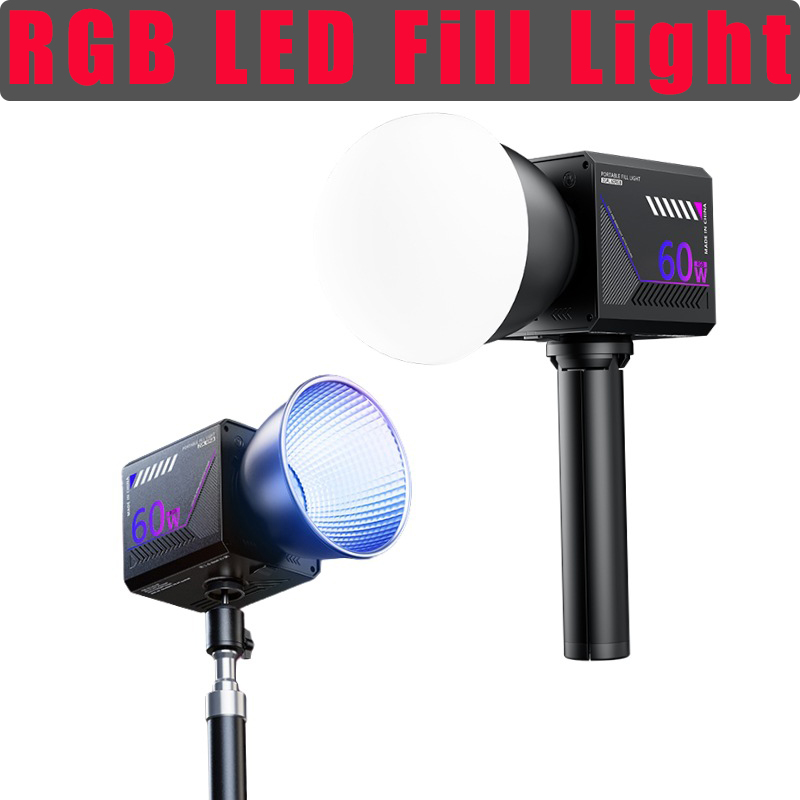 60W RGB Video Light Portable L - огляд і ціна Photography Lighting Handheld