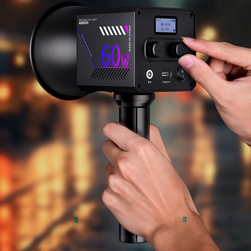60W RGB Video Light Portable L - огляд і ціна Photography Lighting Handheld