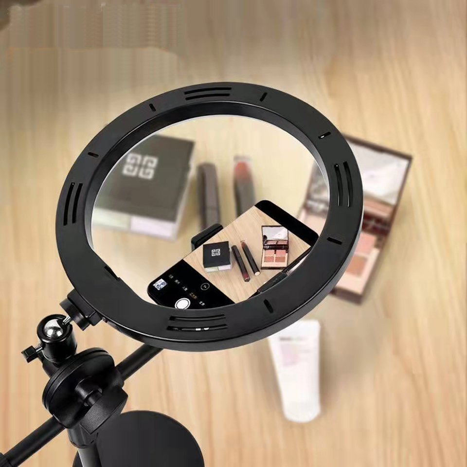 Overhead Tripod with Ring Ligh - огляд і ціна Photography Mobile Lighting